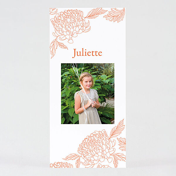 ava Foto bedankkaart Apricot