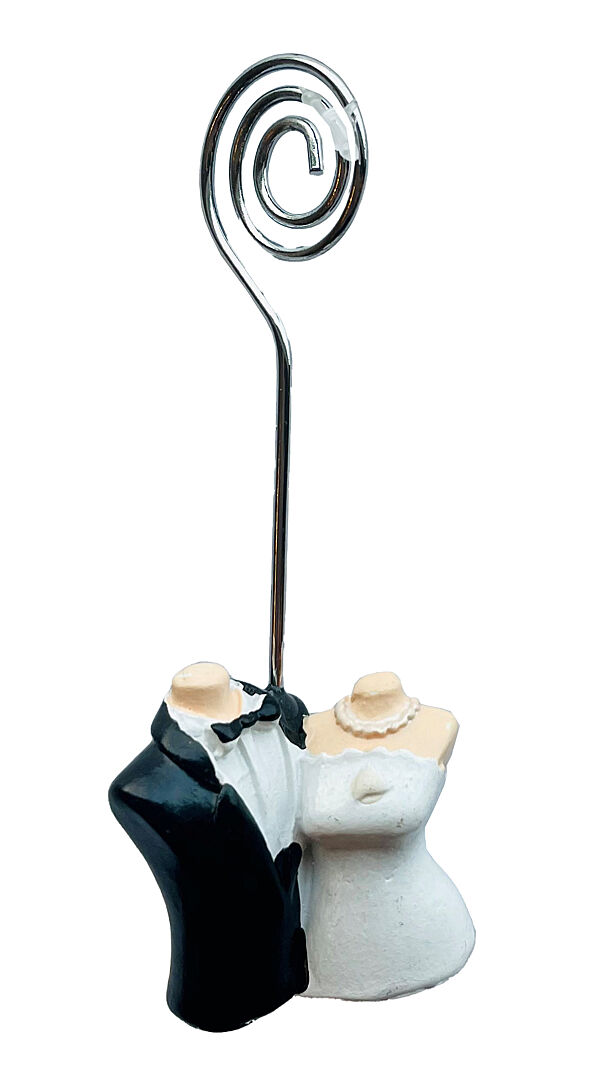 ava Fotoclip 11cm Bruidspaar Buste