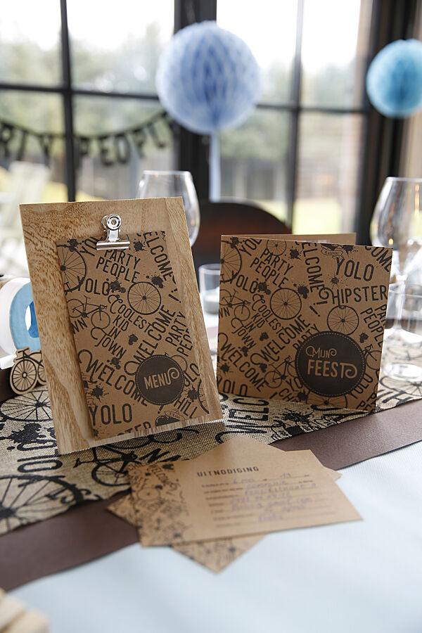 Ava Fotohouder Houten Bord Met Klem 15x21cm