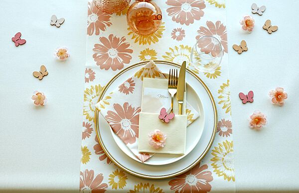 Ava GALA Servetten Fiori 40x40cm 25 Stuks