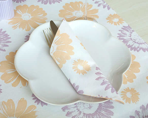 Ava GALA Servetten Fiori Lila 40x40cm 25 Stuks