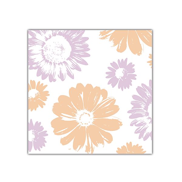 ava GALA Servetten Fiori Lila 40x40cm 25 Stuks