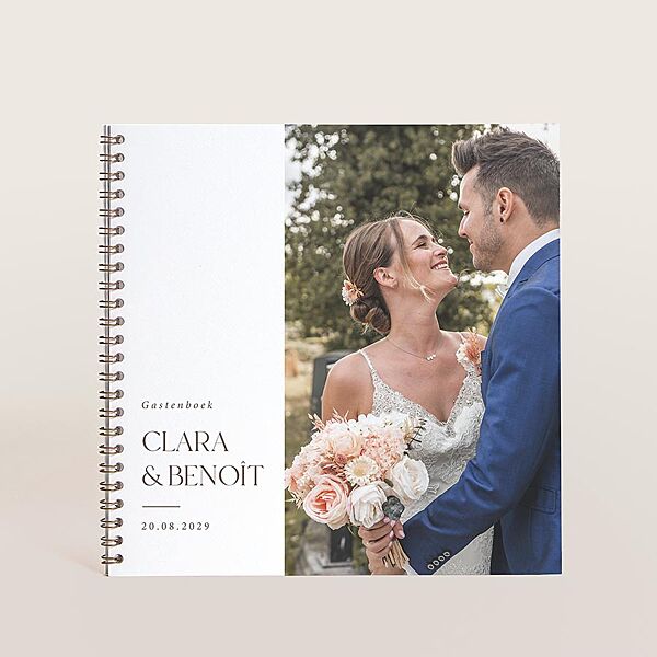 ava Gastenboek bruiloft met foto en namen