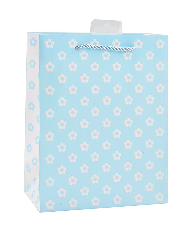 ava Geschenkzak Lichtblauw 18x10x23cm