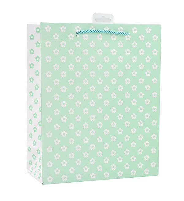 ava Geschenkzak Lichtgroen 26x12x32cm