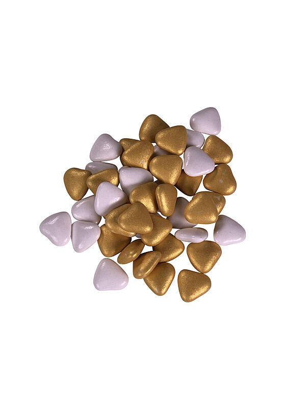 Ava Hartjes Mini Mix Wit/Goud 1kg