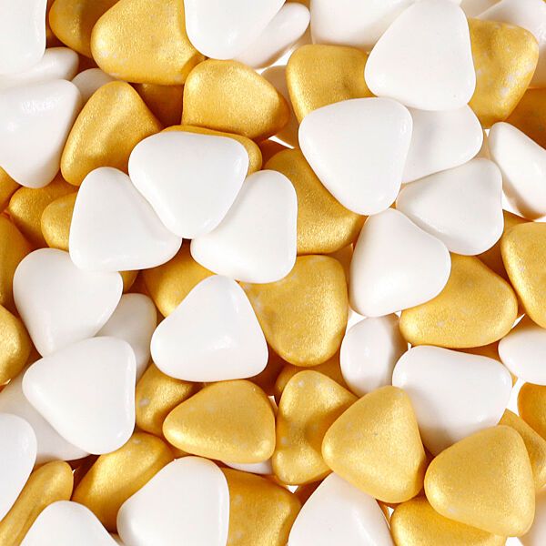 ava Hartjes Mini Mix Wit/Goud 1kg