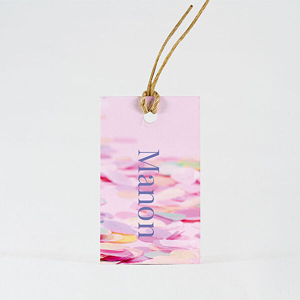 Ava Hip Naamlabel Met Confetti