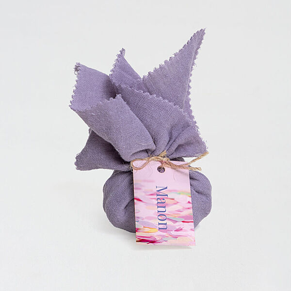 ava Hip naamlabel met confetti