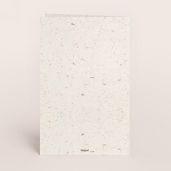 Ava Hippe Menukaart In Natuurpapierlook Met Foto