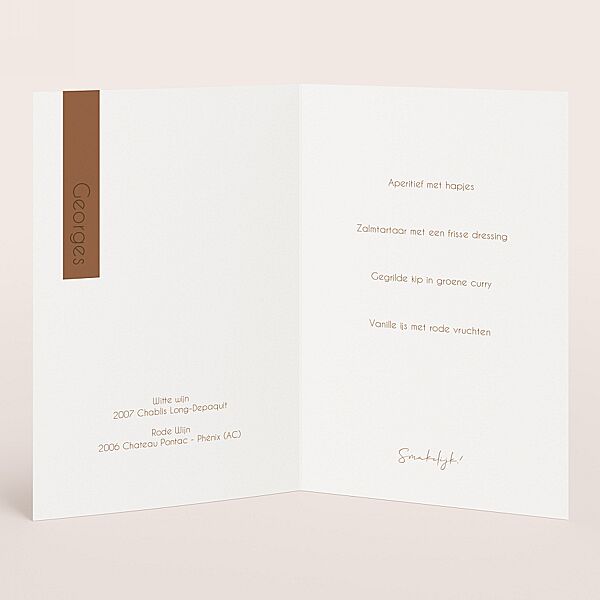 Ava Hippe Menukaart Met Foto's