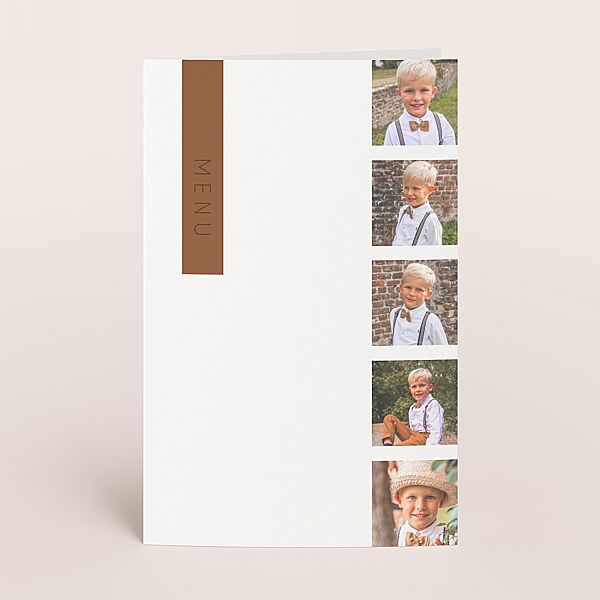 ava Hippe menukaart met foto's