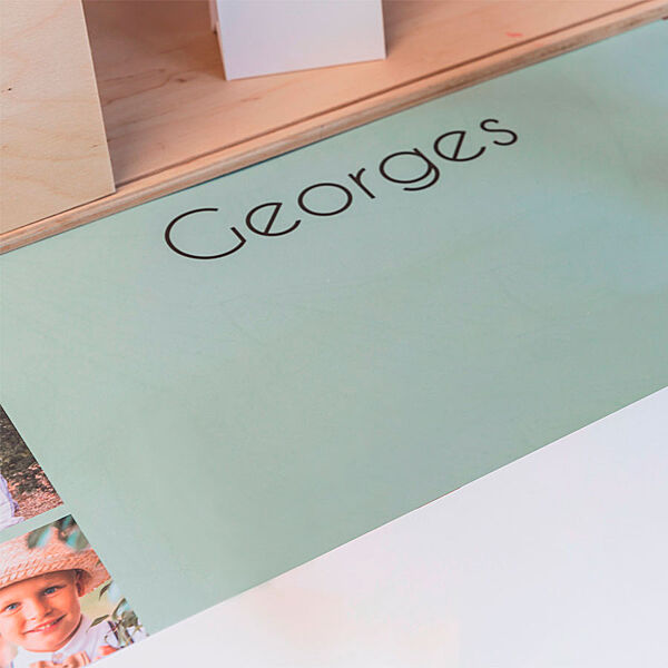 Ava Hippe Placemat Met Fotostrip En Naam