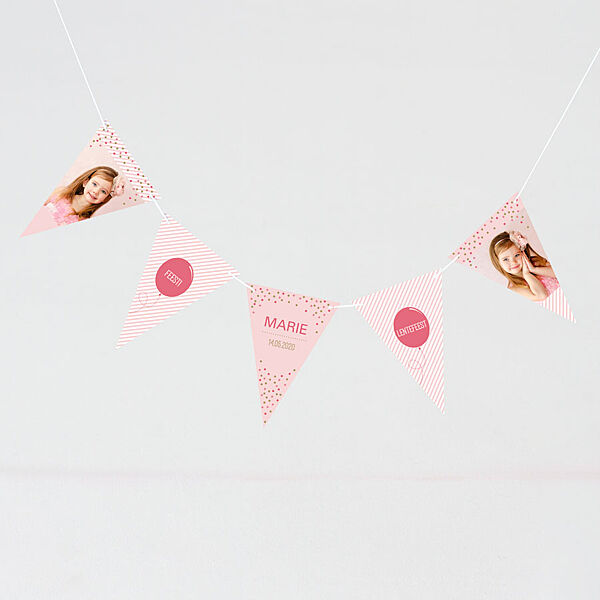 ava Hippe roze vlaggenlijn met foto