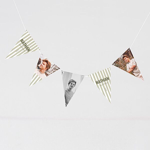 ava Hippe vlaggenlijn met strepen foto's en naam