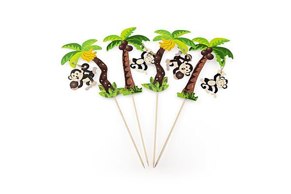 ava IJsgarnituur Palmboom + Aap 25cm 50 Stuks