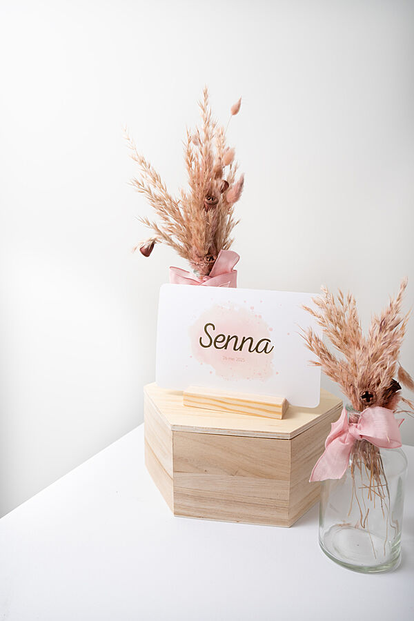 Ava Kaarthouder 10x4 5x1 7cm Hout