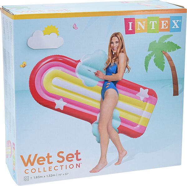 Ava Luchtmatras Regenboog 183x132cm