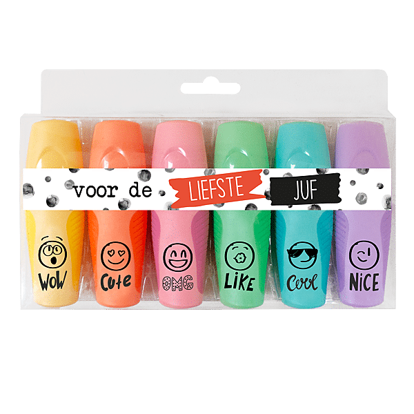 Ava Markeerstiften 6 Stuks 1 Van De 2