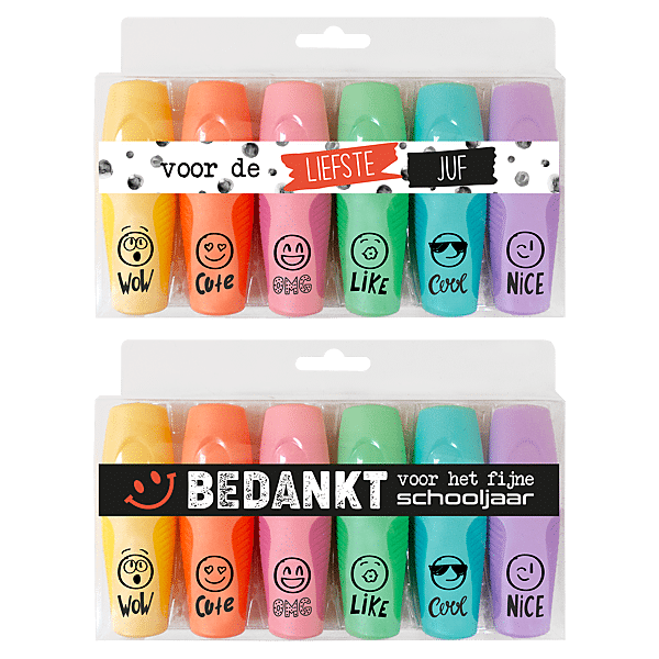 ava Markeerstiften 6 Stuks 1 Van De 2