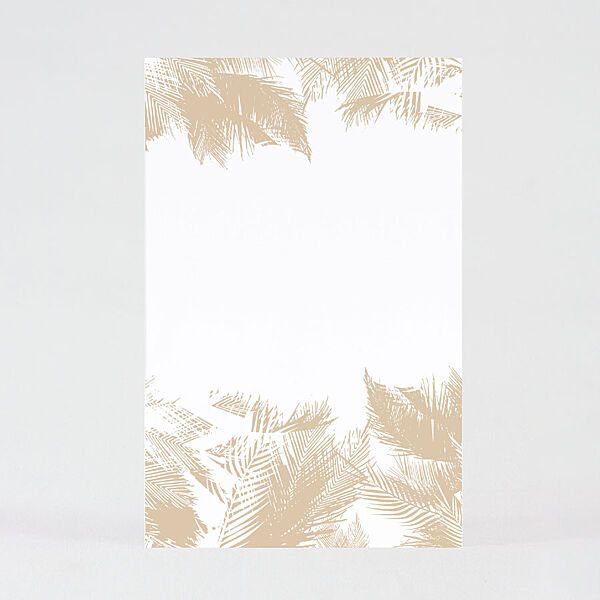 Ava Menukaart Summer White