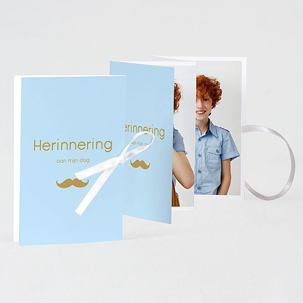 ava Mini fotoboekje met bijpassend lintje