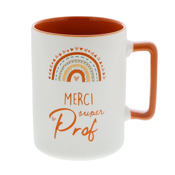 ava Mok Rainbow "Merci Super Prof" 11x8 3x11 2cm