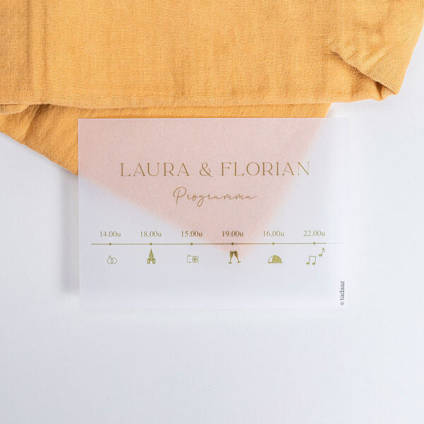 ava Programmakaartje kalk liggend