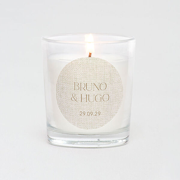 Ava Ronde Naamsticker Met Namen Trouwkoppel (4 4 Cm)