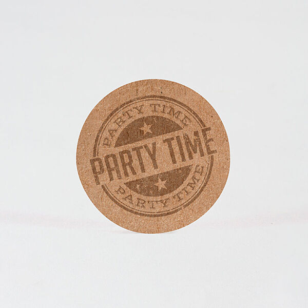 Ava Ronde Sticker Communie Eco (3 7 Cm)