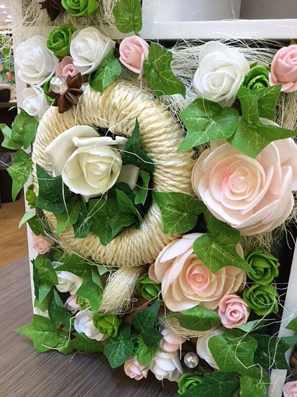 Ava Roosjes 6cm Crème Foam 7 Stuks