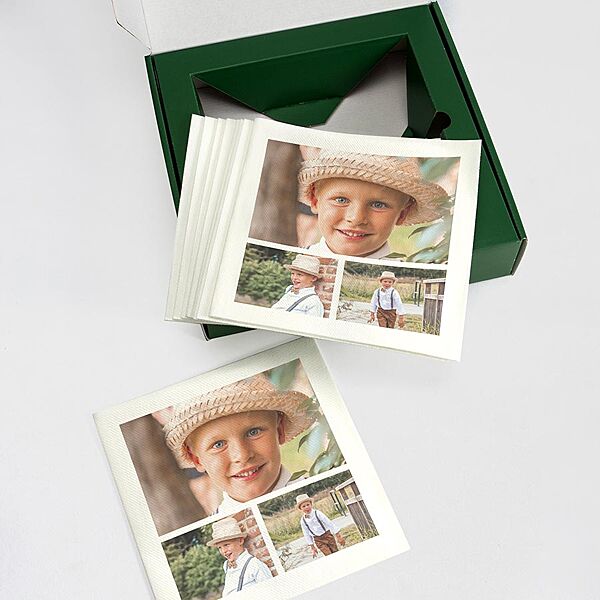 Ava Set Van 9 Bedrukte Servetten Met Fotocollage