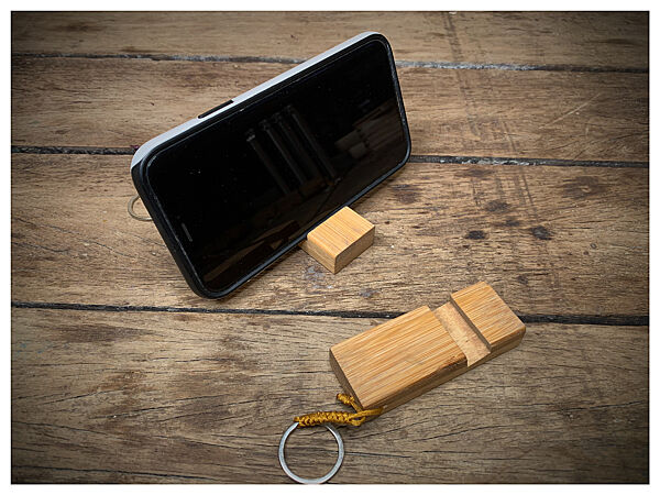 Ava Sleutelhanger Hout "Top Meester"