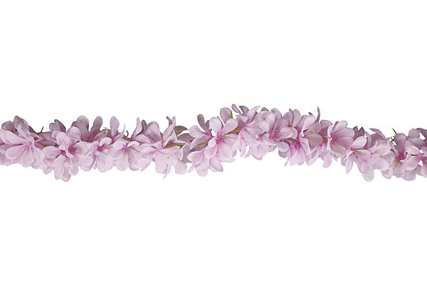 Ava Slinger Met Bloemen Wisteria Lila 168cm