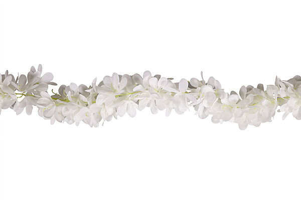 Ava Slinger Met Bloemen Wisteria Wit 168cm