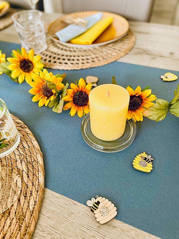 Ava Slinger Met Zonnebloemen 220cm