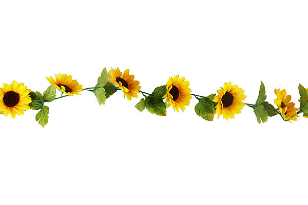 ava Slinger Met Zonnebloemen 220cm