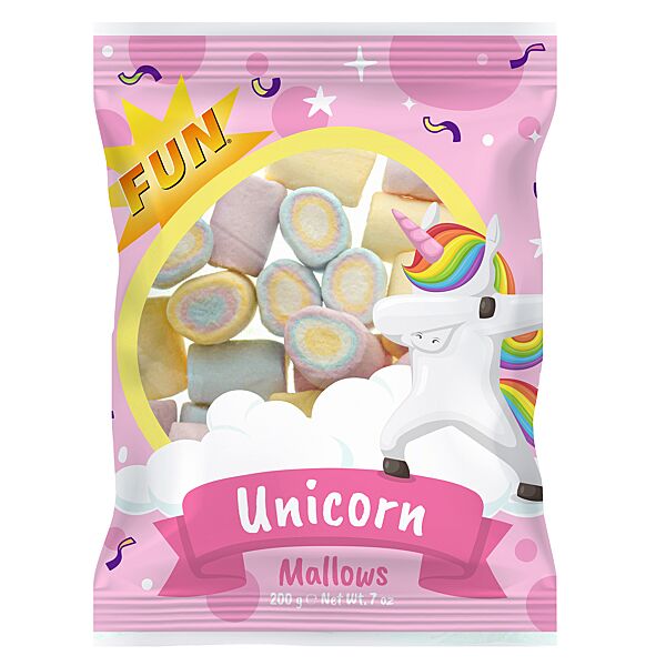 ava Snoep Unicorn Rainbow Mallows 200g