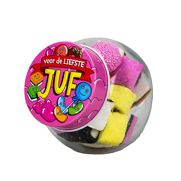 Ava Snoeppot "Voor De Liefste Juf"