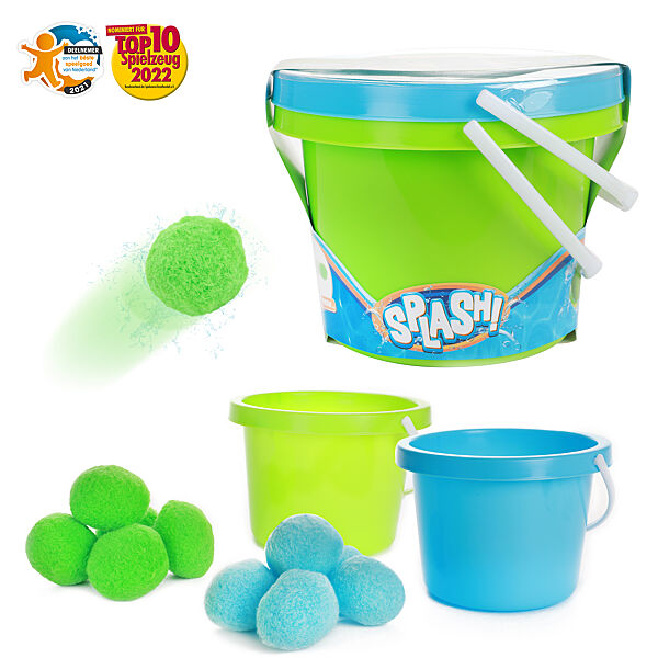 ava Splash Super Ballengevecht 2 Emmers + 10 Ballen