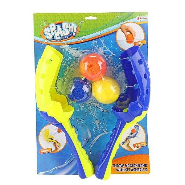 Ava Splash Water Vangbalspel 2x Schep + 3 Ballen