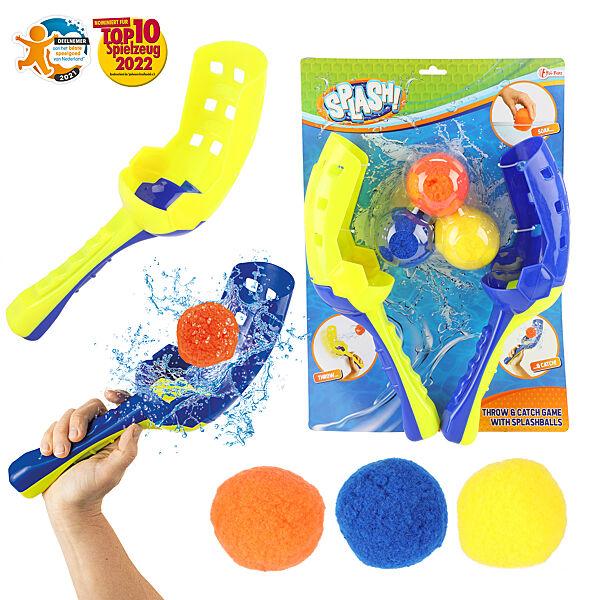 ava Splash Water Vangbalspel 2x Schep + 3 Ballen