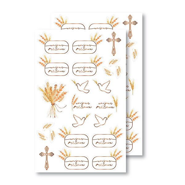 ava Sticker "Un Jour Précieux" Wit Met Korenaar