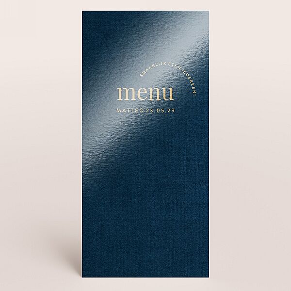 ava Stijlvolle menukaart in linnenlook