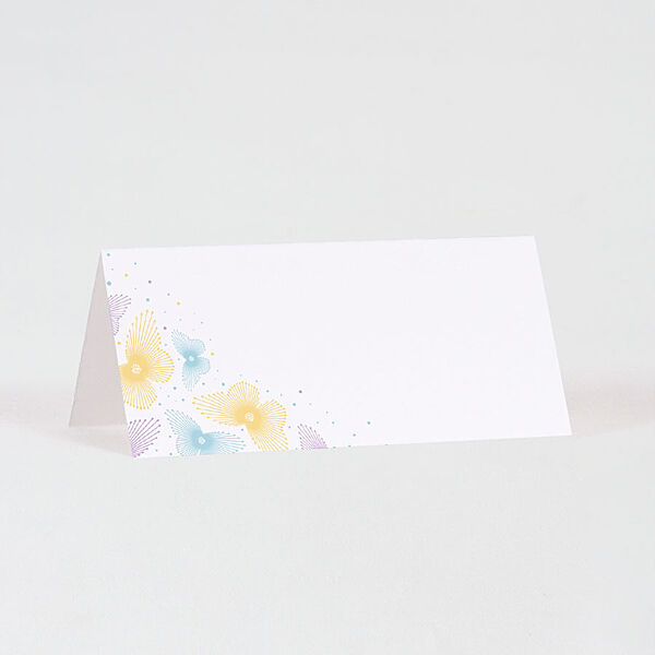 ava tafelkaart Floral Pastel