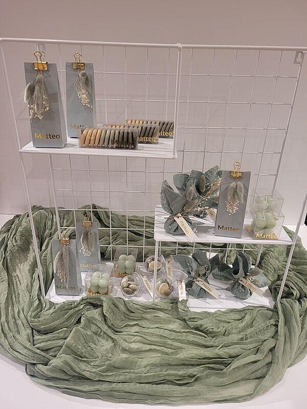 Ava Tafelloper Eucalyptus 90cm X 3m