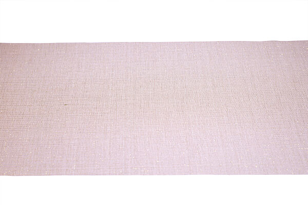 Ava Tafelloper Roze Jute Gouddraad 28cm X 5m