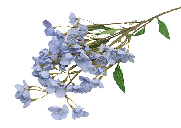 ava Tak Met Bloemen Lichtblauw 73cm