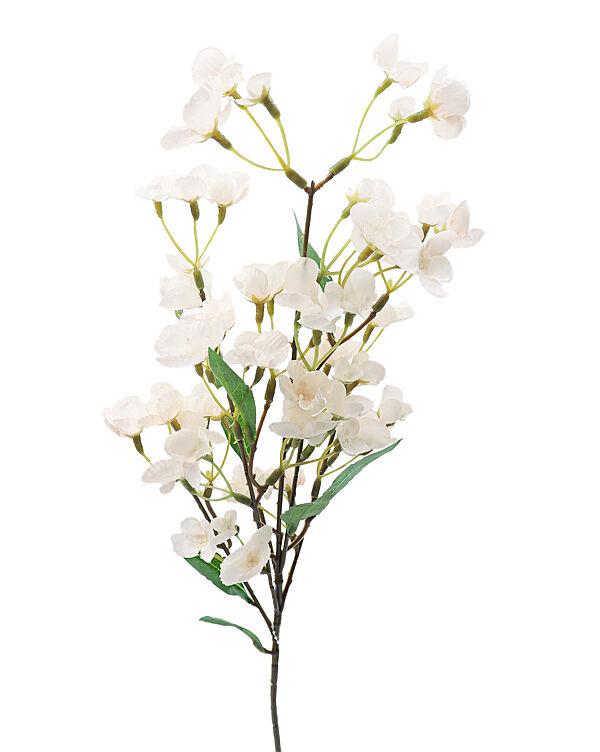 ava Tak Met Bloemen Wit 73cm