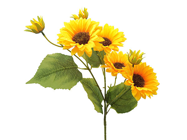 ava Tak Met Zonnebloemen Groen 7 Bloemen 73cm